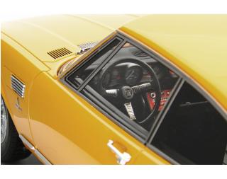 Fiat Dino Coupé 2000 1967 Giallo positano Laudoracing 1:18 Resinemodell (Türen, Motorhaube... nicht zu öffnen!)